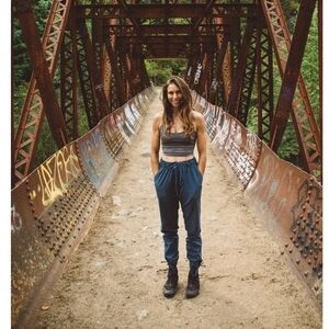 Coalatree Trailhead Pants Navy Women's XL Slim Outdoor Hiking NWT